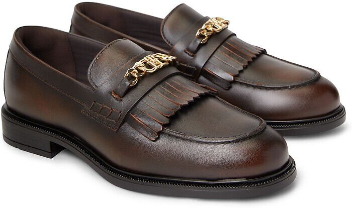 TOMMY HILFIGER Mocassins en cuir, franges