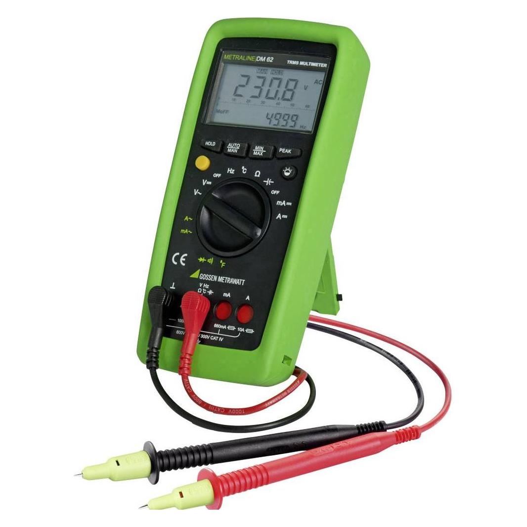 Gossen Metraline DM 62 (CAT III 600V, CAT IV 300V, Hand-Multimeter) (M197A)