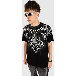 Affliction Skeleton T-Shirt black Gr. M
