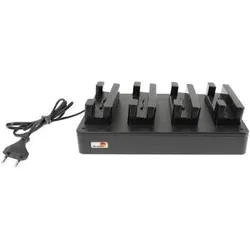 Brodit 216080 - Freistehend - Kunststoff - Schwarz - Kontakt - 110 - 240 V - 0.8 A, Tablet Halterung, Schwarz