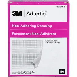 Adaptic 7.6x7.6 cm Feuchte Wundauflage 3M 2012 50 ST