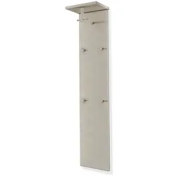 Arredokit Garderobenpaneel Gardasee Lack Beige Sand