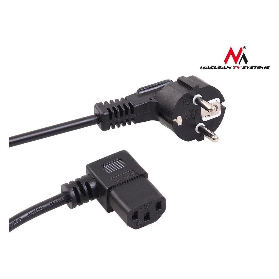 Maclean MCTV-803 power cable Black (3 m) (MCTV-803)