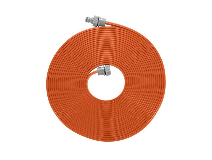Sprühschlauch GARDENA Schlauchregner 15 m mit Arm , orange, Schläuche, Sprühschlauch