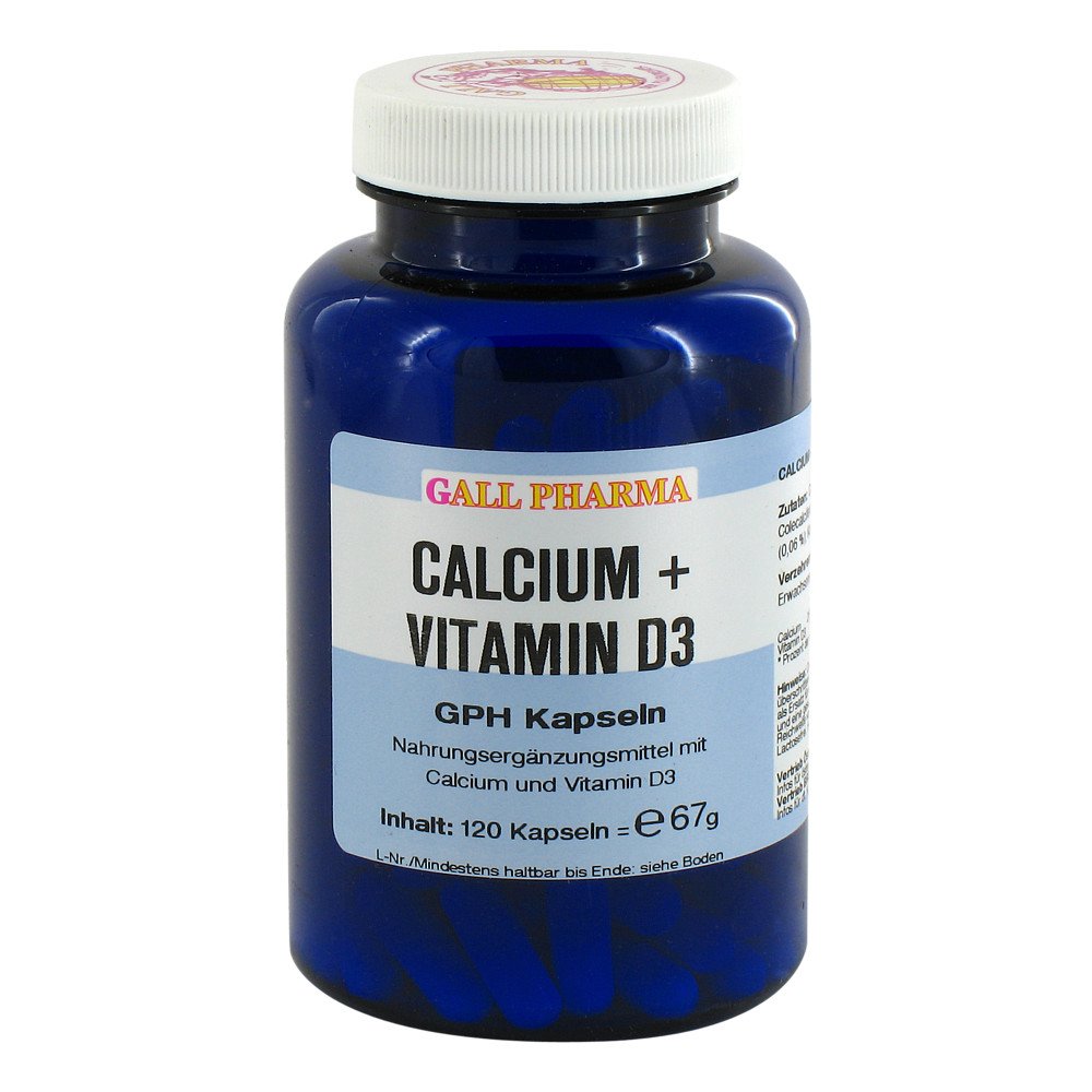 Hecht-Pharma GmbH Calcium + Vitamin D3 Gph Kapseln 04502431
