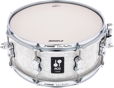 "Sonor 13""x06"" AQ2 Snare Drum WHP White Pearl"