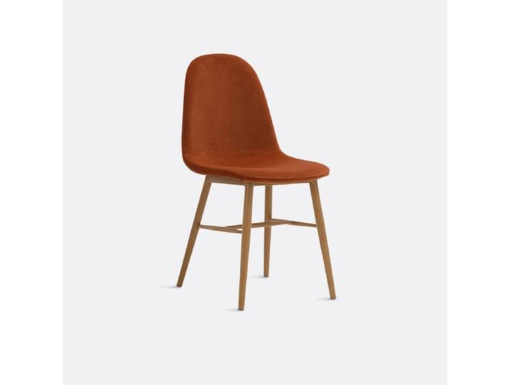 LA REDOUTE Chaise velours, Polina Marron Terracotta