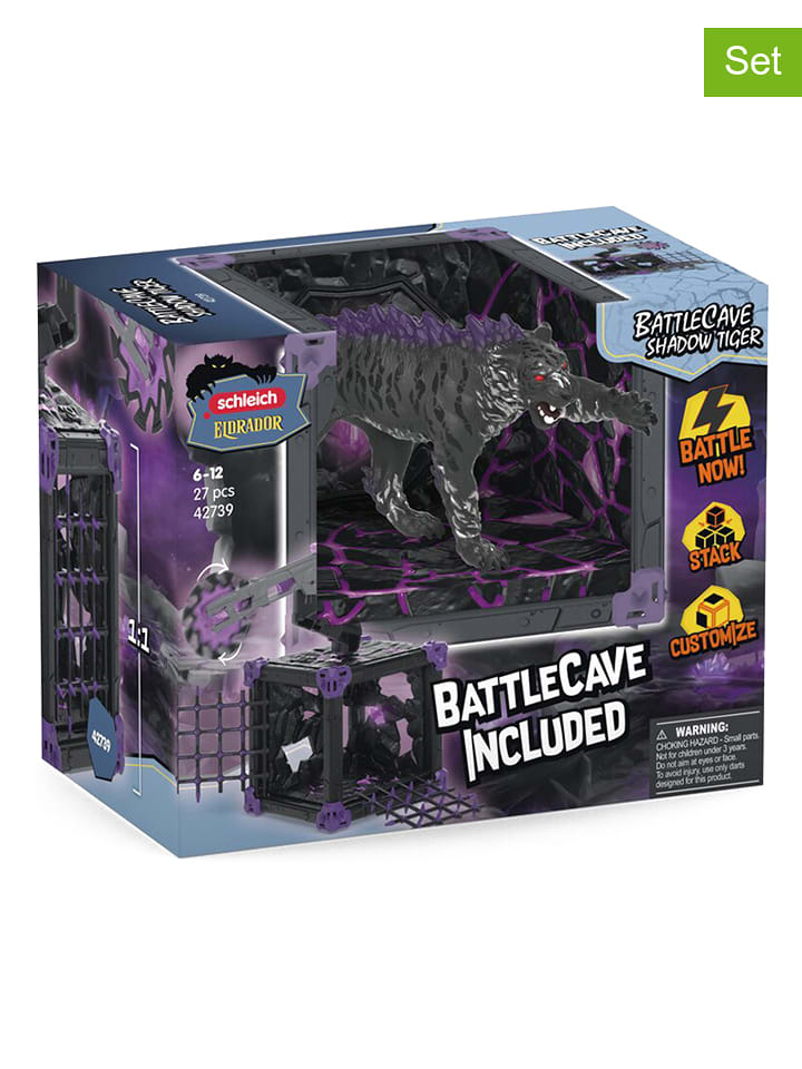 Schleich 27tlg. Spielset "Schattentiger - 42739" - ab 6 Jahren - onesize