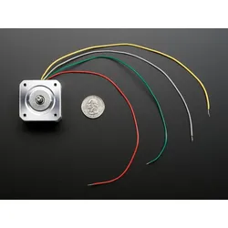 Adafruit Stepper Motor NEMA17, CQA240327P, 200 Schritte, 4Draht, 1.8 Grad, 5mm Welle, 12V 350mA