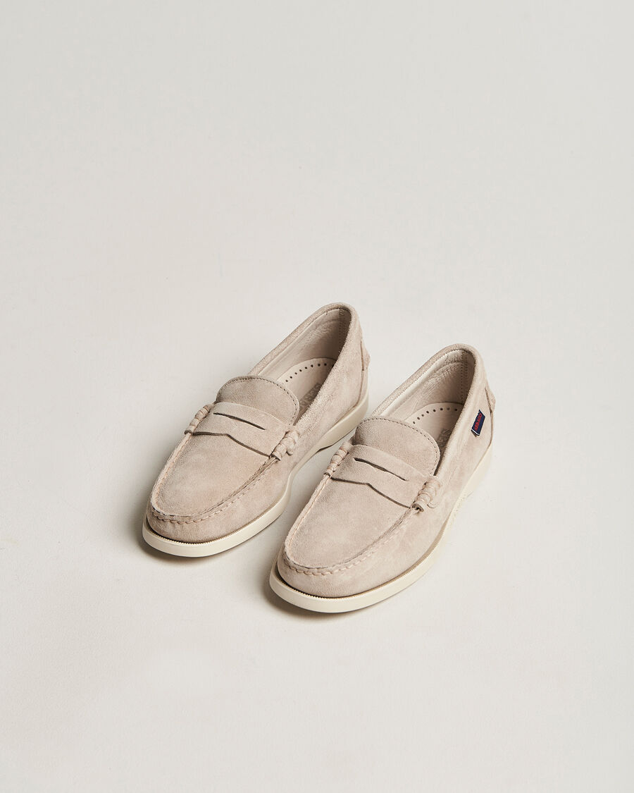 Sebago Dan Suede Loafer Brown Taupe men EU44 Beige