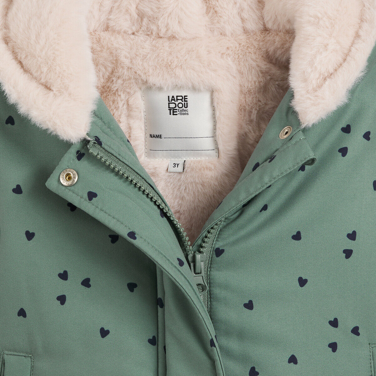 LA REDOUTE COLLECTIONS Parka chaude à capuche, doublée tissu duveteux