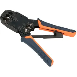 Extralink, Zange, 4P+6P+8P RJ45 Crimp tool with ratchet