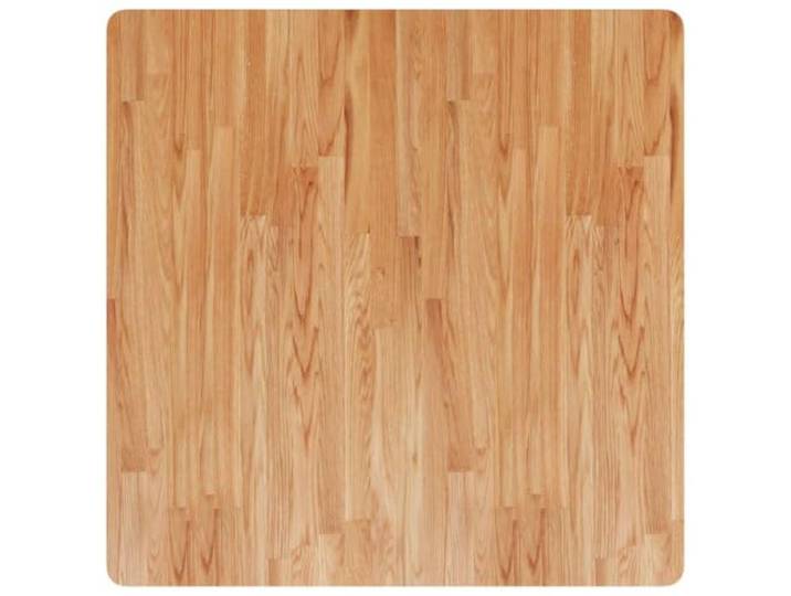 KLGBNCVE Tischplatte Quadratisch Hellbraun 90x90x4cm Eiche Massivholz, Lackiert, Für Esstisch, Couchtisch, Bartisch, Restaurant, Café