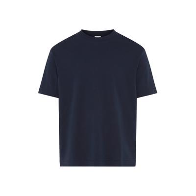 T-Shirt BRAX "Style TRAVIS", Herren, Gr. S (48), navy, 100% Baumwolle, Rundhals, Shirts T-Shirt