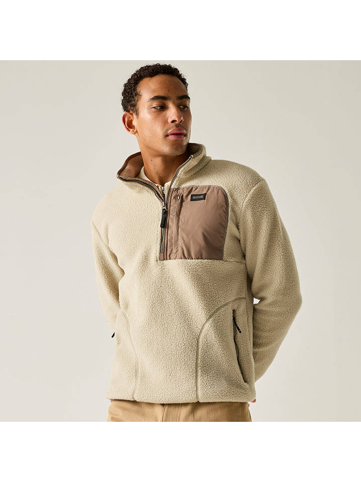 Regatta Fleecepullover "Frankie Borg" in Creme - S