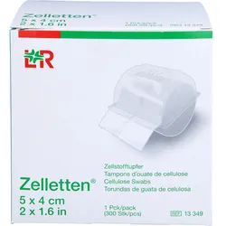 Zelletten Tupfer 4x5 cm Unsteril Rolle 300 ST