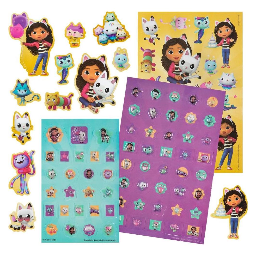 Undercover Motivsticker Gabby's Dollhouse mit 500 Stickern, Motiv (500 Sticker) (GADY0037)