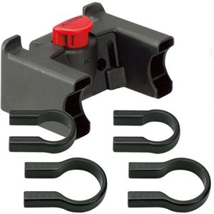 KLICKfix Lenkeradapter Universal, für Adapterplatten, 22 - 26 & 31,8 mm Lenkerdurchmesser, maximale Belastung 7 kg