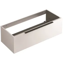 KLUDI-ICOS Wandhalter Waschtischunterschrank 120 x 50 H35 cm Mattweiß 50S12053