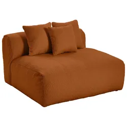 Modul Sofaelement Bloom Rostfarben