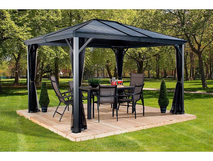 Sojag Pavillon Ventura Dunkelgrau 2.9 × 3.5 m