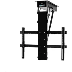 MonLines MDH014B elektrische TV Deckenhalterung bis 85 Zoll, schwarz (Decke, 50 kg), TV Wandhalterung, Schwarz