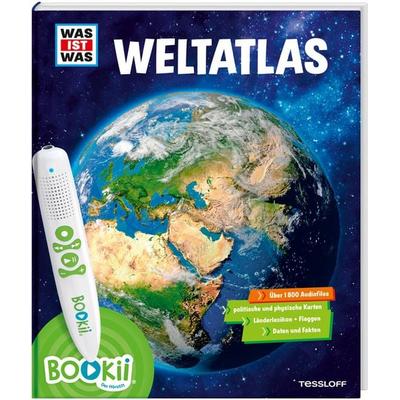 BOOKii® WAS IST WAS - Weltatlas, Gebundene Ausgabe von Manfred Baur, Tessloff Verlag Ragnar Tessloff GmbH & Co. KG, 978-3-7886-7508-0