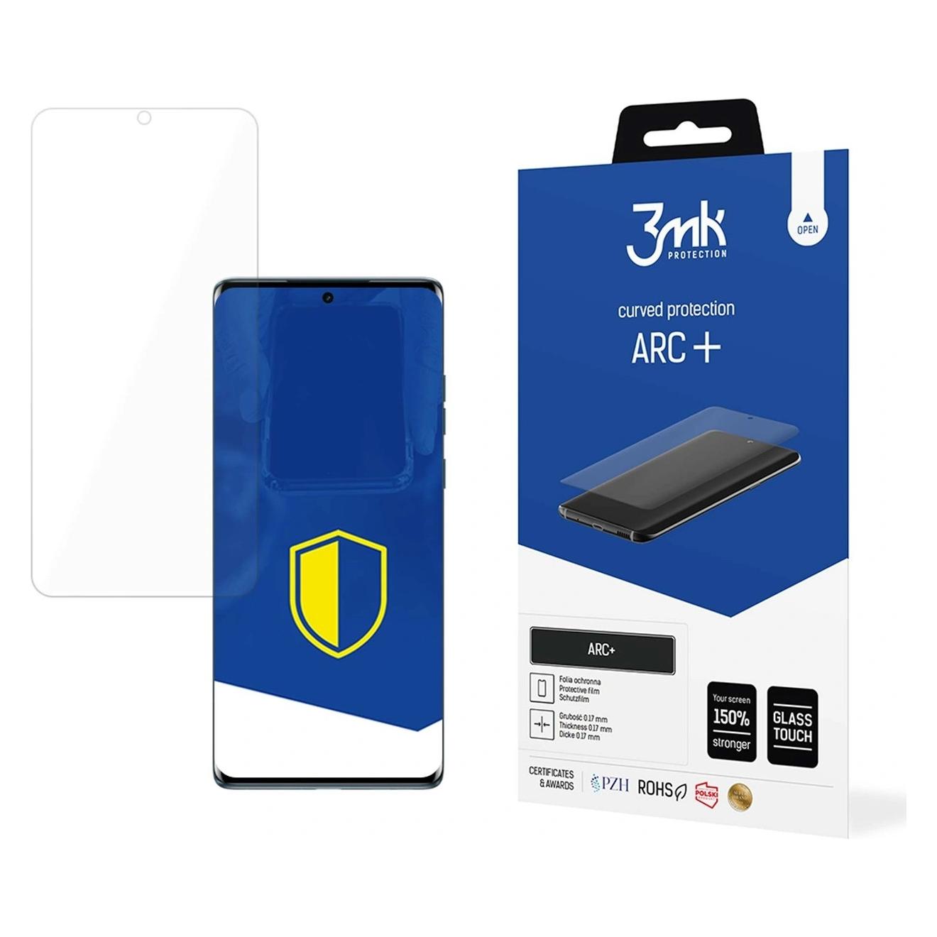 3MK Folia ARC+ Motorola Edge 50 Fusion Fullscreen Folia (1 Stk., Motorola Edge 50 Fusion) (W-3ArcP-ME50F-0)