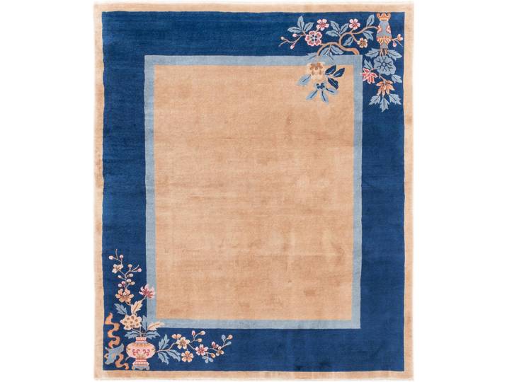 China Teppich 249x299 Handgeknüpft Orientteppich Wolle