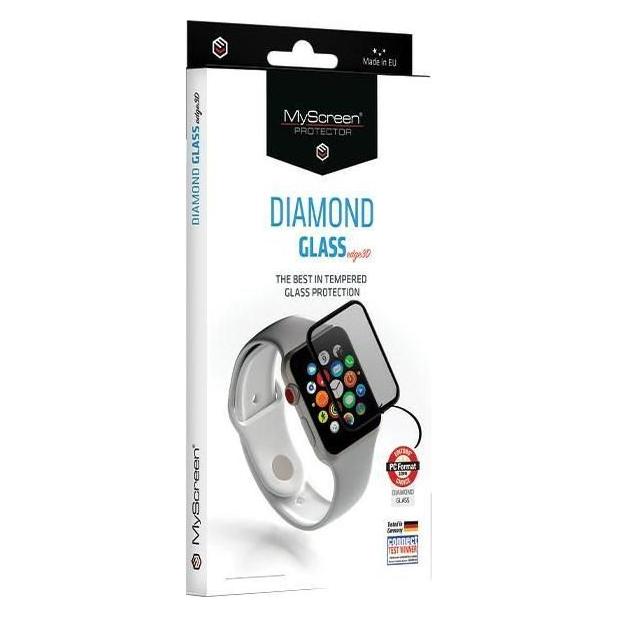MyScreen Protector MS Diamond Glass Edge 3D 2.5D Apple Watch Ultra/Ultra 2 49mm srebrny/silver (MYSCREEN)