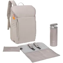 Lässig GREEN LABEL Slender Up Wickelrucksack, beige