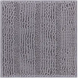 Badematte Uwe in Grau ca. 50x50cm