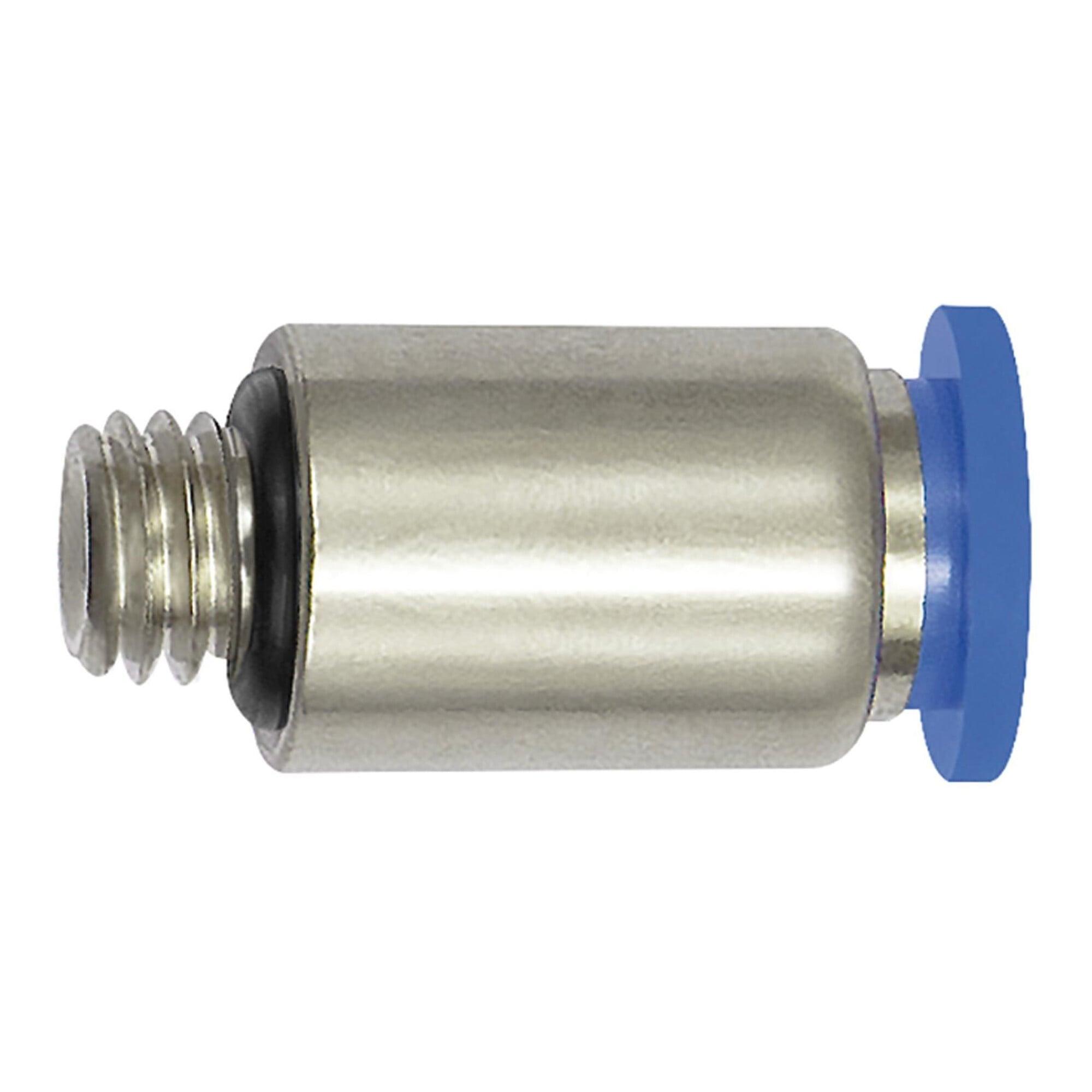 Riegler Gerade Steckverschraubung »Blaue Serie« mini, rund, M5, 207.005-4M)
