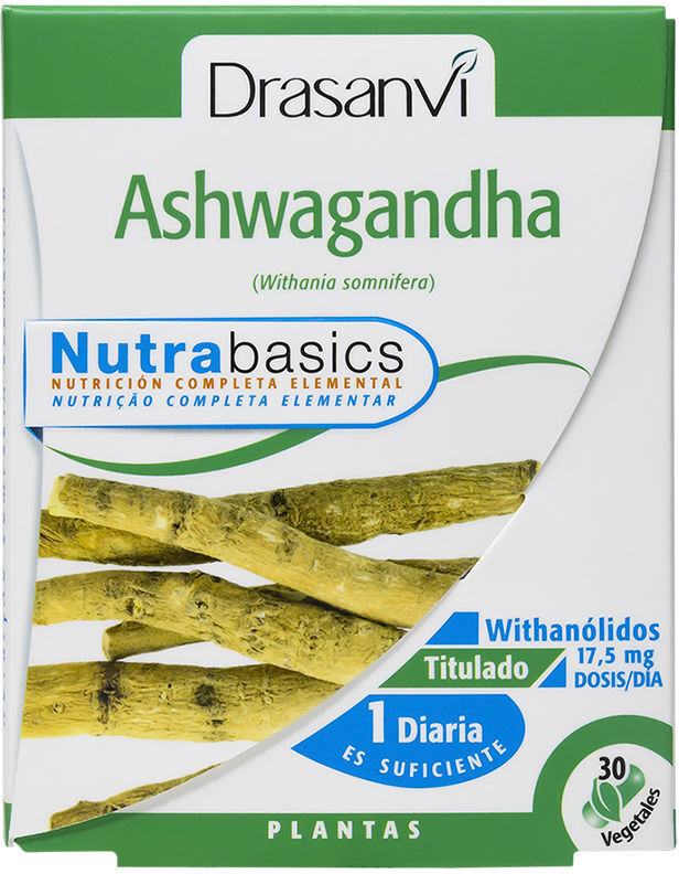Drasanvi Nutrabasics Ashwagandha cápsulas 30 u