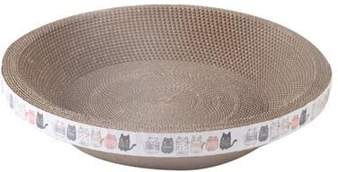 Uplifted Finds EcoNest Round Corrugated Cat Scratcher 35 X 8 Cm