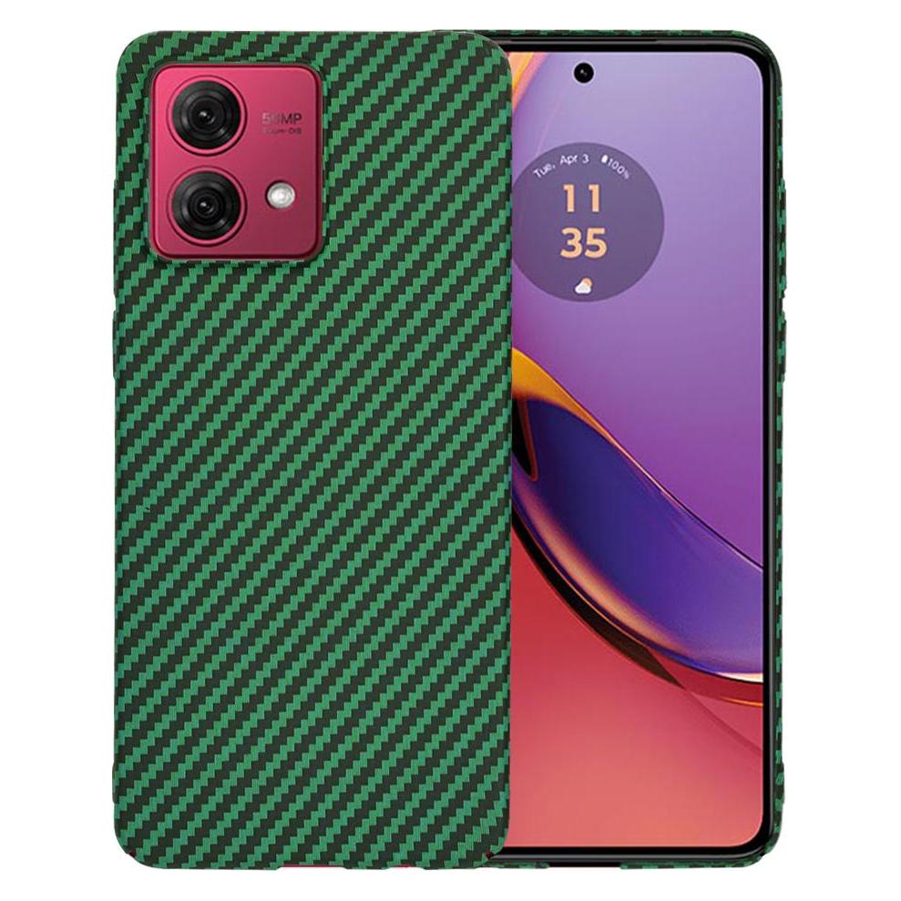 Techsuit - Carbonite FiberShell - Motorola Moto G84 - Green (Motorola Moto G84) (56357580)