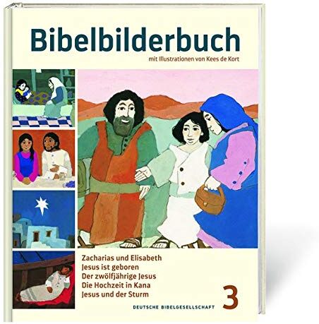 Kort, Kees de - Bibelbilderbuch Band 3: Zacharias und Elisabeth. Jesus ist geboren. Der zwölfjährige Jesus. Die Hochzeit in Kana. Jesus und der Sturm. - Reihe: Was uns die Bibel erzählt - Preis vom 19.10.2026 19:33:35 h