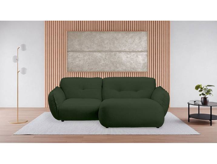 BETYPE Ecksofa Be Fluffy, Softes Sitzgefühl, moderne Kedernaht, hochwertiger Bezug
