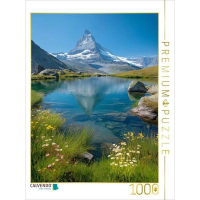 CALVENDO Puzzle Matterhorn Schweiz | 1000 Teile Lege-Größe 64x48cm Foto-Puzzle für glückliche Stunden