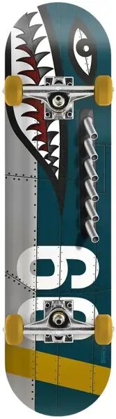 Streetsurfing Skateboard Komplettboard Street Surfing (7.75" - Shark Fire)