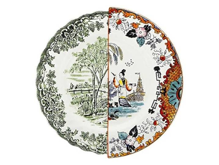 Seletti Assiette plate en porcelaine Ø 27\,5 H.2\,3 \ Hybrid-Hypatie SELETTI HYBRID IPAZIA – Piatto Piano in PorcellanaIl piatto piano Seletti Hybrid Ipazia\, articolo 09722\, fa parte dell'orig