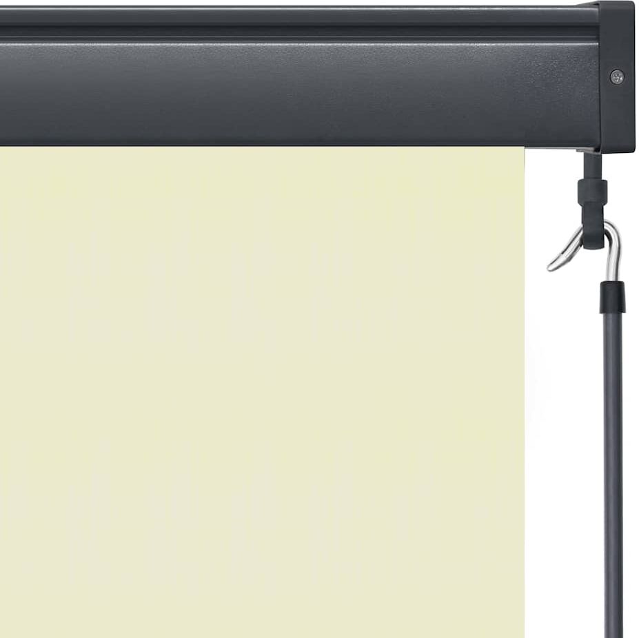 vidaXL Estor enrollable de exterior color crema 60x250 cm Crema