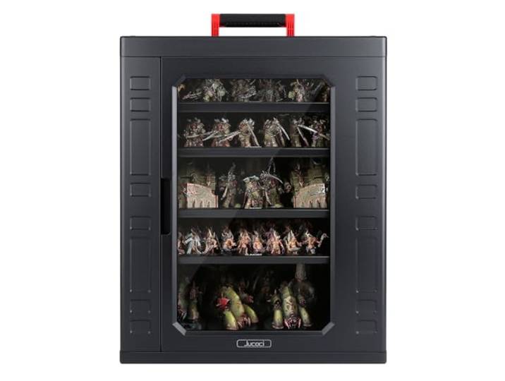 Jucoci Miniaturen Aufbewahrungskoffer Miniaturen Transportkoffer