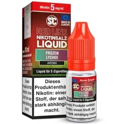 SC Red Line Frozen Lychee NicSalt Liquid 10ml / 5mg