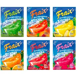 FRAIX Getränkepulver 6 Sorte Mixed (30er Pack x 100g) Vorteilspack