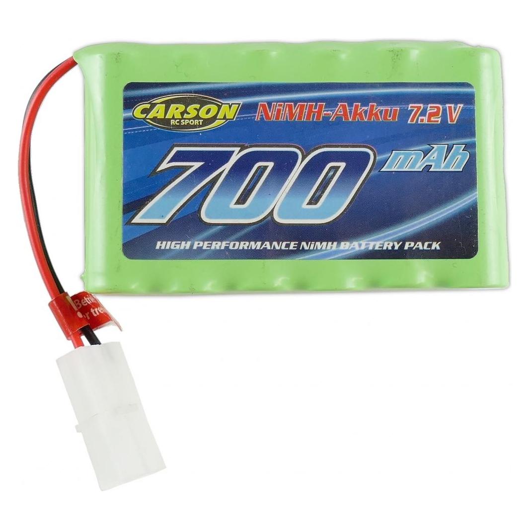 Carson Modellbau Akkupack (NiMh) 7,2V/700mAh NiMH Akku Race Shark TAM (700 mAh, 7.20 V) (608203)