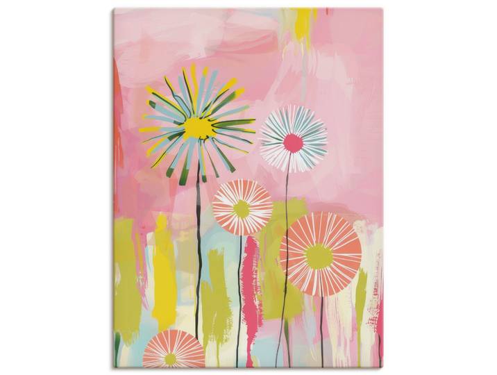 Wandbild ARTLAND Zarte Töne , bunt (farbe bild(er): farbig), B:60cm H:80cm, Bilder, Wandbild, als Alubild, Leinwandbild, Poster, Wandaufkleber in verschied. Grössen