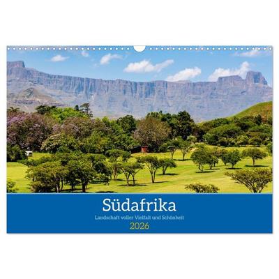Südafrika - Landschaft voller Vielfalt und Schönheit (Wandkalender 2026 DIN A3 quer), CALVENDO Monatskalender