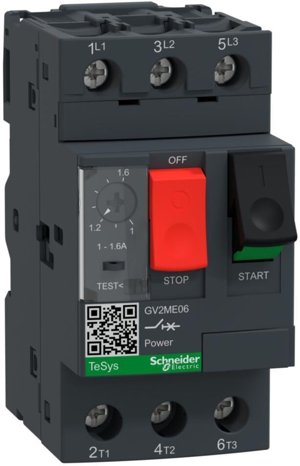 Schneider Electric Motorskyddsbrytare GV2ME