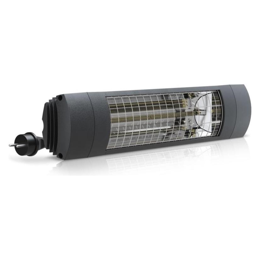 Etherma Decken/Wandstrahler IP65 1800W sw 1stuf 45055 (1800 W) (45055)